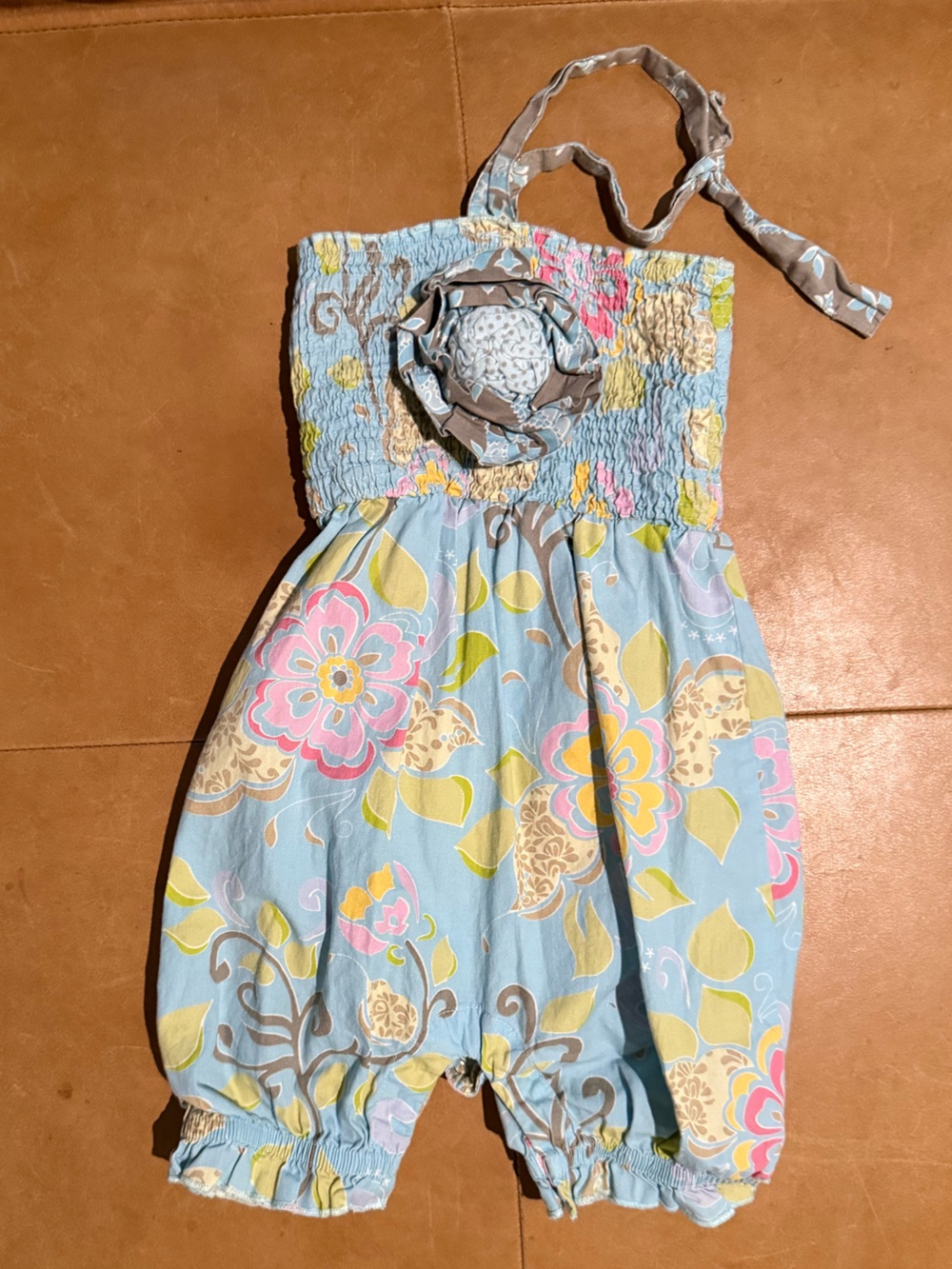 Mustard Pie Romper 18M